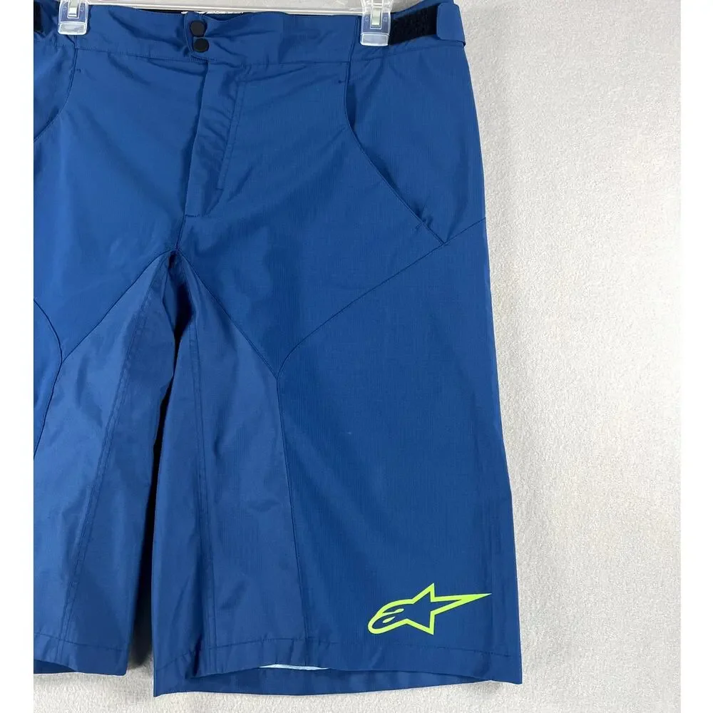 Alpinestars All Mountain Shorts Mens Size 40 Blue MTB Mountain Bike Pathfinder